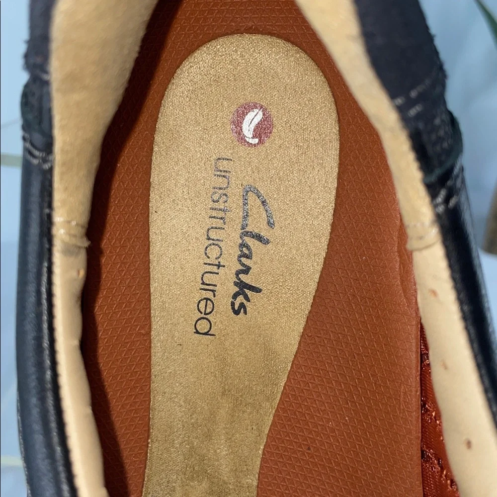 CLARKS UN BRILEY PACE LEATHER SHOES FTL-12-044